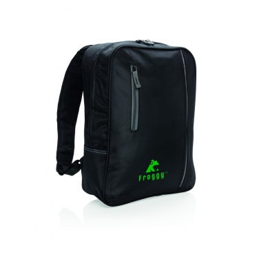 Logo trade promotional giveaways picture of: The City Backpack