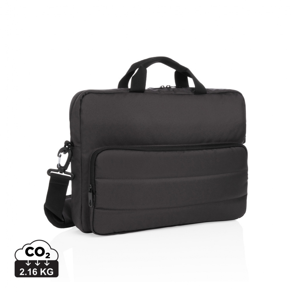 Logo trade promotional merchandise picture of: Impact AWARE™ RPET 15.6" laptop bag