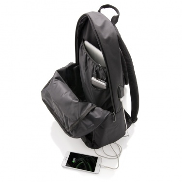 Logotrade corporate gift picture of: Power USB laptop backpack