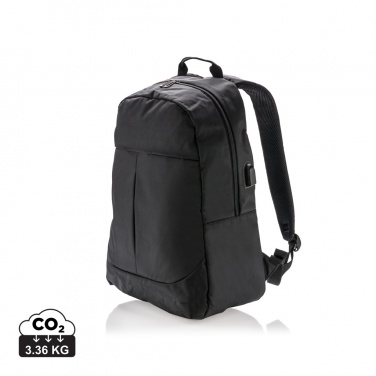 Logotrade promotional gift picture of: Power USB laptop backpack