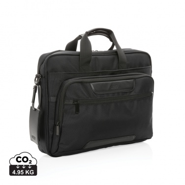 Logotrade promotional giveaway picture of: Swiss Peak AWARE™ RPET Voyager 15.6" laptop bag