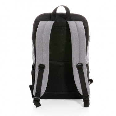 Logo trade corporate gifts picture of: Modern 15.6" USB & RFID laptop backpack PVC free