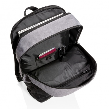 Logotrade promotional merchandise photo of: Modern 15.6" USB & RFID laptop backpack PVC free