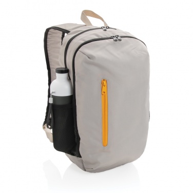 Logo trade corporate gifts image of: Impact AWARE™ 300D RPET casual backpack