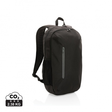 Logo trade advertising products image of: Impact AWARE™ 300D RPET casual backpack