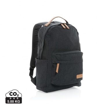 Logotrade corporate gift image of: Impact AWARE™ 16 oz. recycled canvas backpack