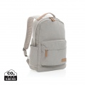 Impact AWARE™ 16 oz. recycled canvas backpack, grey