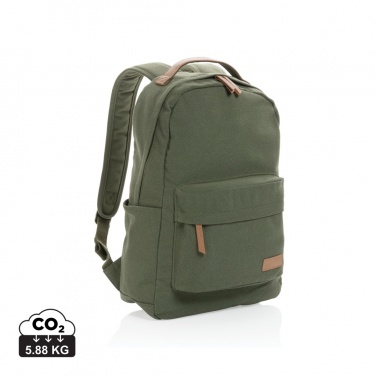 Logotrade corporate gift picture of: Impact AWARE™ 16 oz. recycled canvas backpack