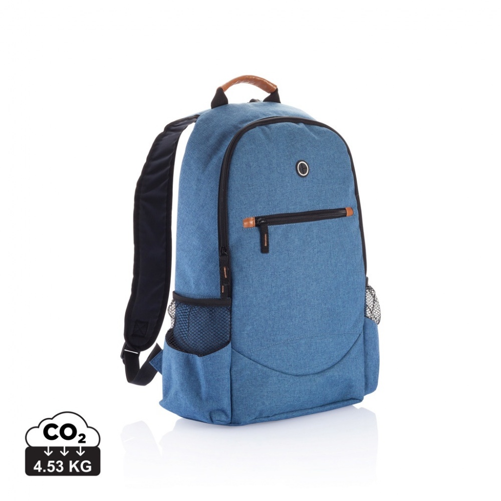 Logo trade advertising products picture of: Fashion duo tone backpack