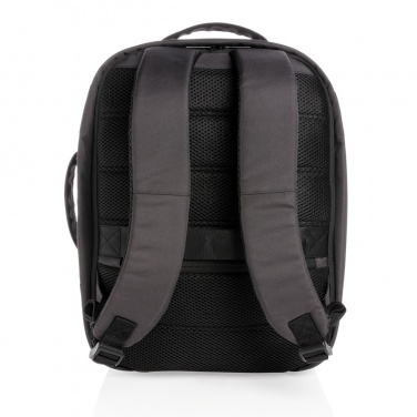 Logo trade promotional merchandise image of: Impact AWARE™ RPET anti-theft 15.6" laptop backpack