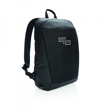 Logotrade advertising product picture of: Madrid anti-theft RFID USB laptop backpack PVC free