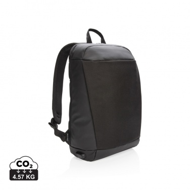 Logo trade advertising product photo of: Madrid anti-theft RFID USB laptop backpack PVC free