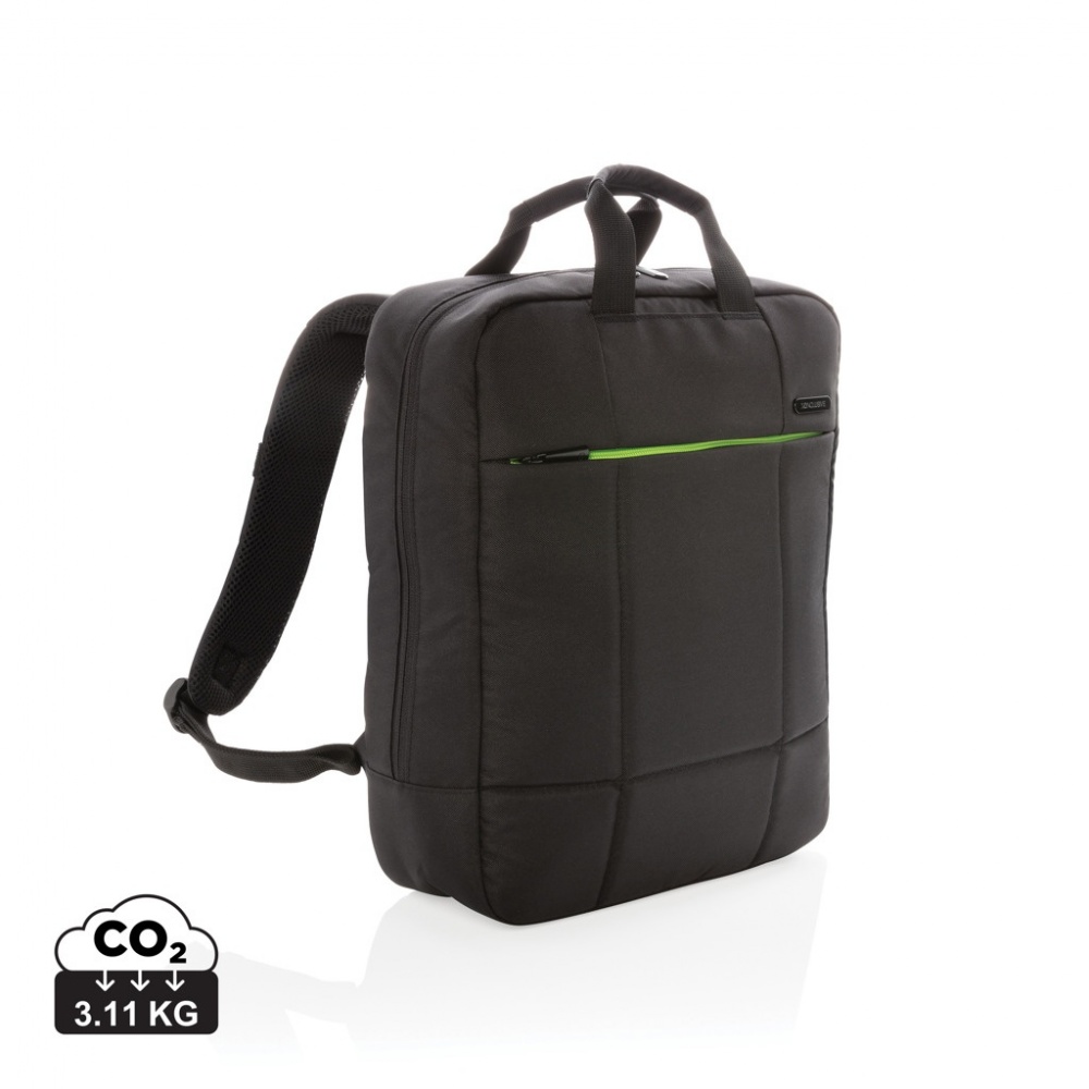 Logo trade promotional gifts picture of: Soho business RPET 15.6" laptop backpack PVC free