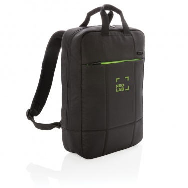 Logotrade promotional product image of: Soho business RPET 15.6" laptop backpack PVC free