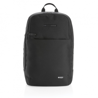 Logo trade promotional item photo of: Swiss Peak laptop backpack with UV-C steriliser pocket