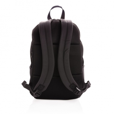 Logotrade promotional merchandise picture of: Smooth PU 15.6"laptop backpack