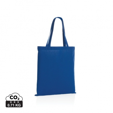 Logo trade business gifts image of: Impact AWARE™ Recycled cotton tote 145g