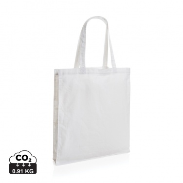 Logo trade promotional giveaways picture of: Impact AWARE™ Recycled cotton tote w/bottom 145g