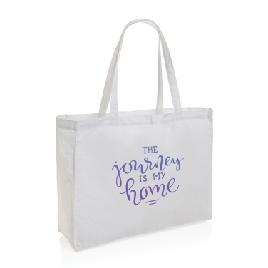 Logo trade promotional giveaway photo of: Impact AWARE™ Recycled cotton shopper 145g