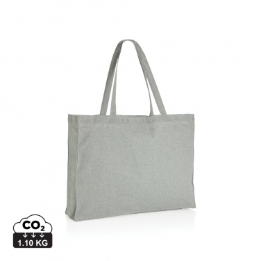 Logo trade corporate gifts picture of: Impact AWARE™ Recycled cotton shopper 145g