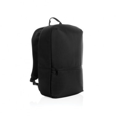 Logotrade advertising products photo of: Impact AWARE™ 1200D Minimalist 15.6 inch laptop backpack