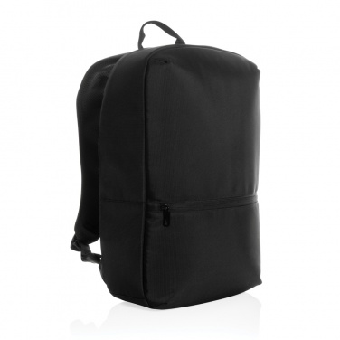 Logotrade promotional products photo of: Impact AWARE™ 1200D Minimalist 15.6 inch laptop backpack