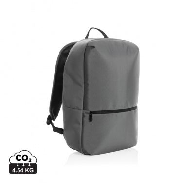 Logo trade promotional merchandise photo of: Impact AWARE™ 1200D Minimalist 15.6 inch laptop backpack