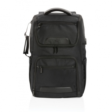 Logotrade promotional merchandise photo of: Swiss Peak AWARE™ RPET Voyager 15.6" laptop backpack