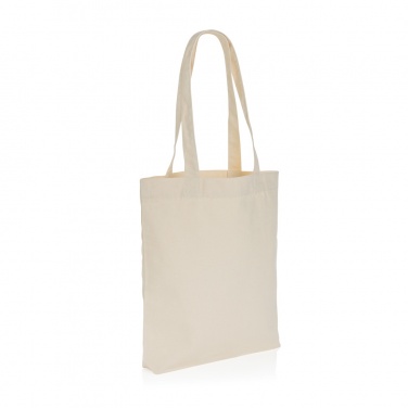 Logo trade business gifts image of: Impact AWARE™ 285gsm rcanvas tote bag undyed