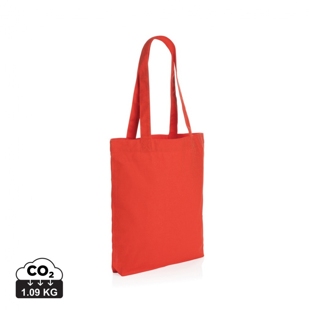 Logo trade promotional giveaways image of: Impact Aware™ 285 gsm rcanvas tote bag