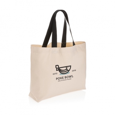 Logotrade business gifts photo of: Impact Aware™ 240 gsm rcanvas large tote undyed