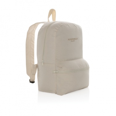 Logotrade advertising products photo of: Impact Aware™ 285 gsm rcanvas backpack undyed