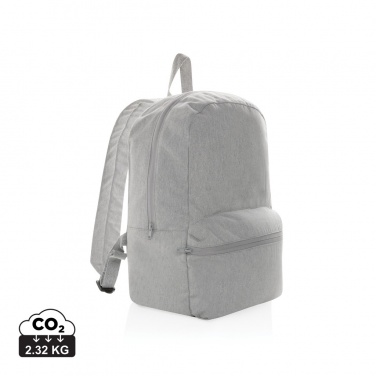 Logo trade advertising products picture of: Impact Aware™ 285 gsm rcanvas backpack undyed