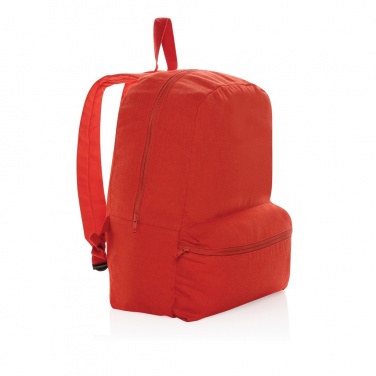 Logo trade promotional merchandise picture of: Impact Aware™ 285 gsm rcanvas backpack