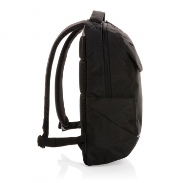 Logo trade corporate gifts picture of: Swiss Peak Brooke AWARE™ RPET daily 15.6" laptop backpack