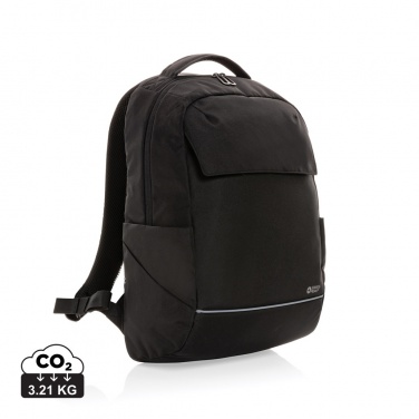 Logo trade promotional merchandise photo of: Swiss Peak Brooke AWARE™ RPET daily 15.6" laptop backpack