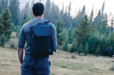 Logo trade promotional items picture of: Swiss Peak Fern AWARE™ RPET all over zipper 15.6" backpack