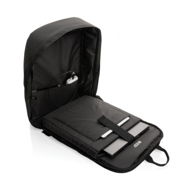 Logotrade promotional item picture of: Swiss Peak AWARE™ RFID anti-theft 15.6'' laptop backpack