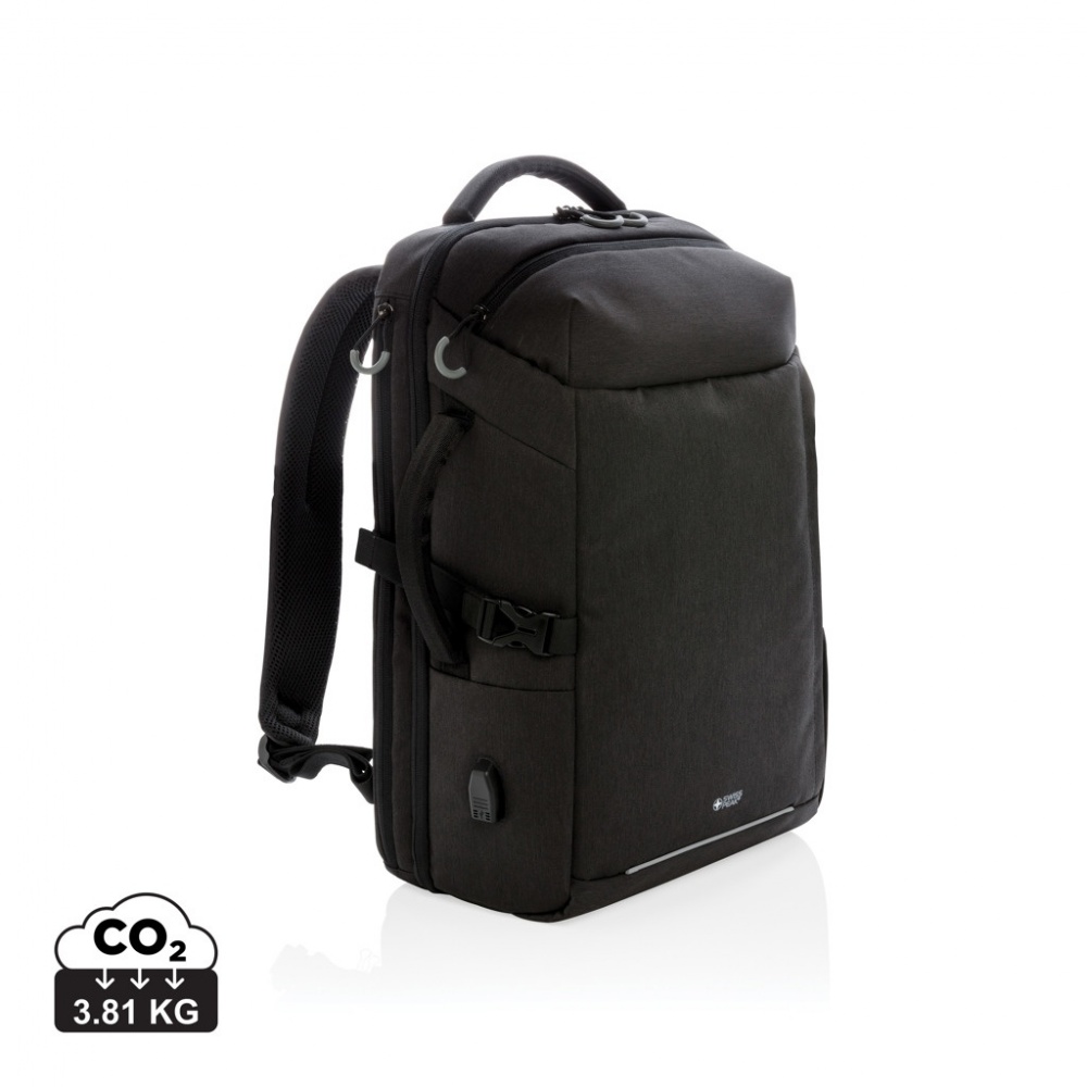 Logo trade promotional merchandise photo of: Swiss Peak AWARE™ XXL weekend travel backpack