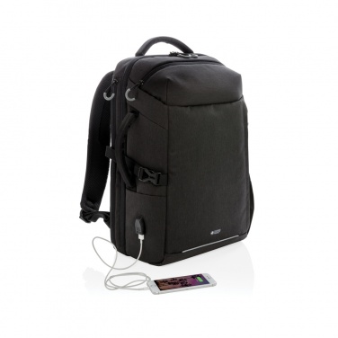 Logo trade corporate gifts image of: Swiss Peak AWARE™ XXL weekend travel backpack