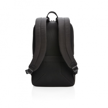 Logo trade promotional items image of: Swiss Peak AWARE™ RFID and USB A laptop backpack