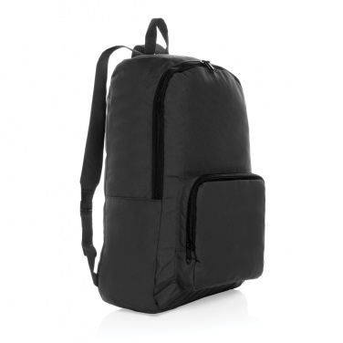 Logotrade business gift image of: Dillon AWARE™ RPET foldable classic backpack