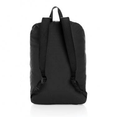 Logo trade corporate gift photo of: Dillon AWARE™ RPET foldable classic backpack