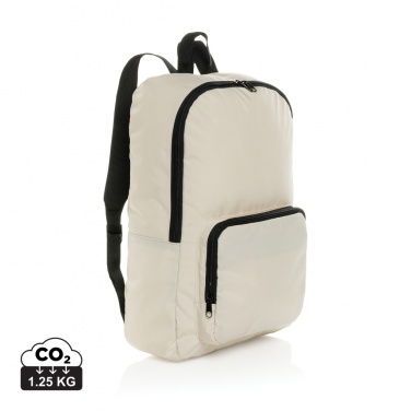 Logotrade business gift image of: Dillon AWARE™ RPET foldable classic backpack