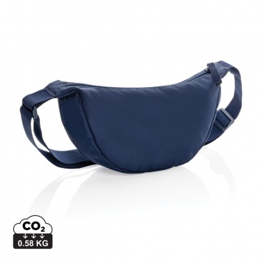 Logotrade promotional giveaway image of: Crescent AWARE™ RPET half moon sling bag