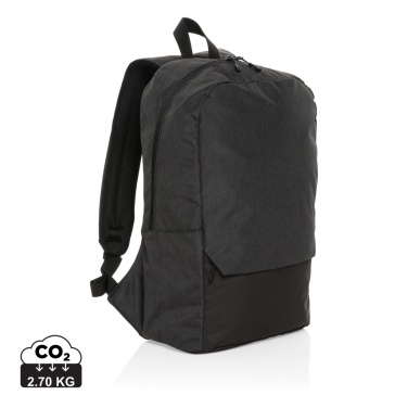 Logo trade promotional products picture of: Kazu AWARE™ RPET basic 15.6 inch laptop backpack