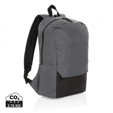 Logo trade promotional items picture of: Kazu AWARE™ RPET basic 15.6 inch laptop backpack