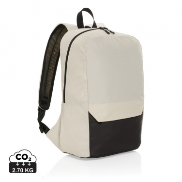 Logo trade promotional items image of: Kazu AWARE™ RPET basic 15.6 inch laptop backpack