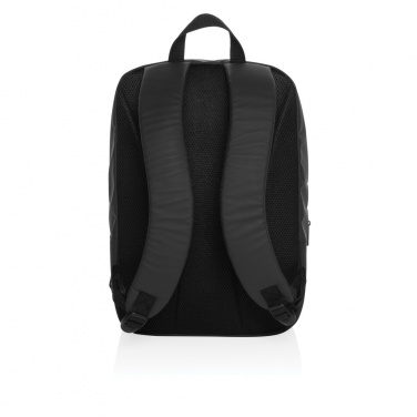 Logo trade corporate gifts image of: Armond AWARE™ RPET 15.6 inch standard laptop backpack