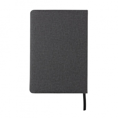 Logo trade promotional item photo of: Deluxe A5 Notebook with phone pocket